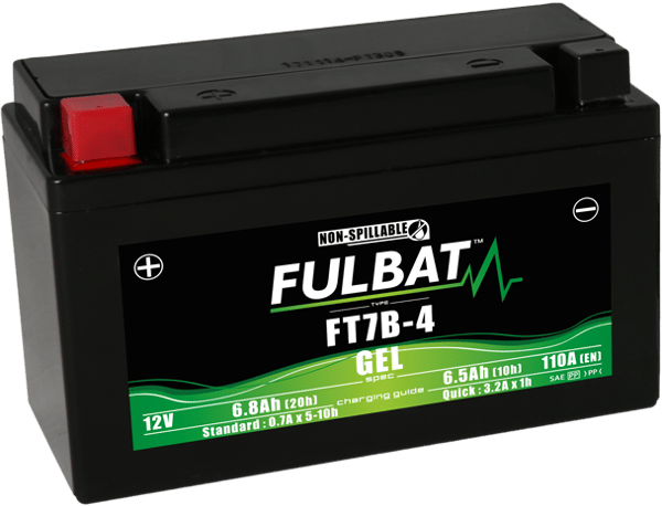 FULBAT YT7B-4 akku (geeli, huoltovapaa)