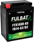 Miniatyrbild 1 av 2: FULBAT YB14-A2 YB14-B2 YTX14AH-BS batteri (12N14-4A) (Gel, underhållsfritt)