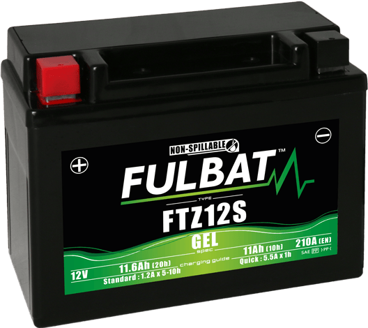 FULBAT YTZ12S akku (geeli, huoltovapaa)