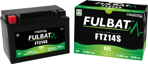 FULBAT YTZ14S akku (geeli, huoltovapaa)