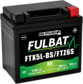 Miniatyrbillede 1 af 2: FULBAT YTX5L-BS YTZ6S batteri (Gel, vedligeholdelsesfrit)