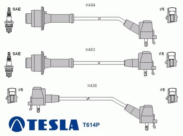 Toyota LITEACE 1.5 sytytyskaapelit