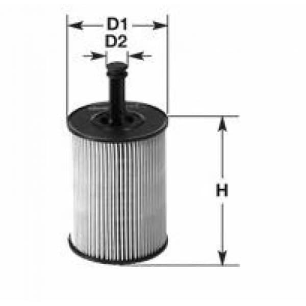 Oljefilter för VOLKSWAGEN LUPO 1.2 TDI 61 3L 01-1999-07-2005