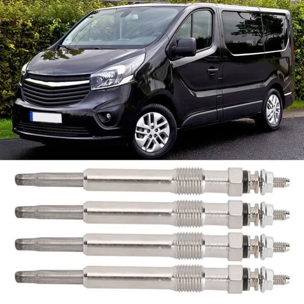 Duokon 4 delar Glödlamppa, Ersättning av glödlamppa för Clio Kangoo Trafic (OE 7700100558 HB042)