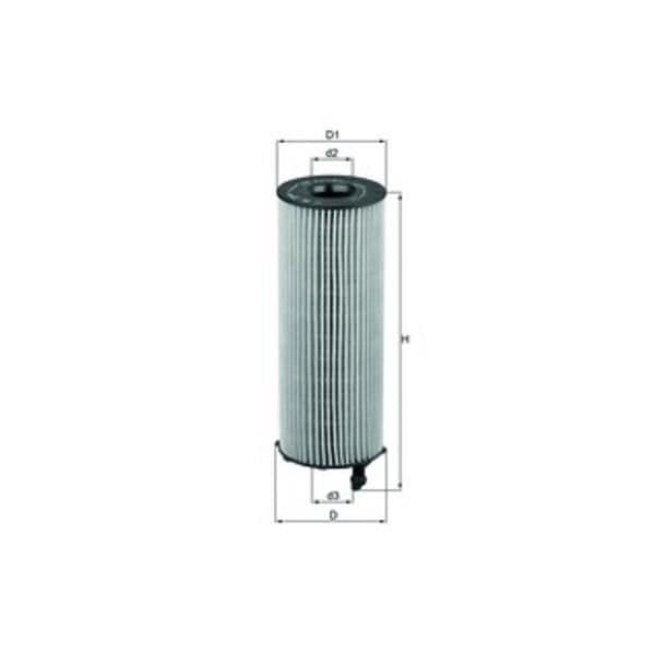 Oljefilter - Mahle OX 196-1D1