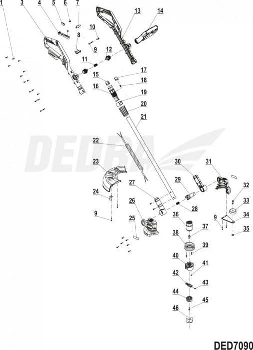 Tystblock motor Dedra - XDED7090.38 - Motorfäste