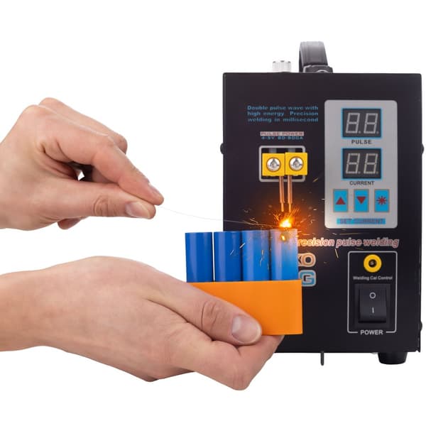 Fast batterisvejseform til 4 celler