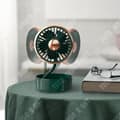 Miniatyrbild 4 av 4: TD® Universal bilfläkt 360 graders rotation 3 justerbara hastigheter Dubbel användningsfläkt för hem och bil
