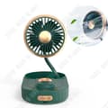 Miniatyrbild 1 av 4: TD® Universal bilfläkt 360 graders rotation 3 justerbara hastigheter Dubbel användningsfläkt för hem och bil