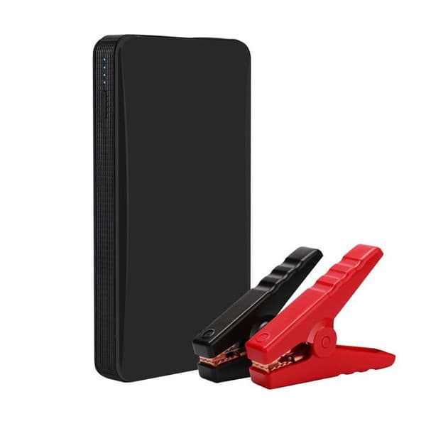 TD® Battery Booster Car Starter 12 V Bärbar Car Jump Starter Motorcykel Batteri Booster med smarta säkerhetsklämmor