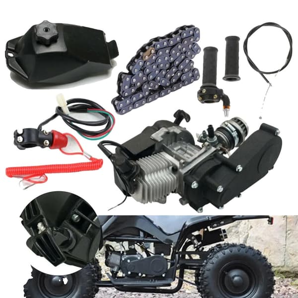 49cc 2-taktsmotor, høj ydeevne, holdbar konstruktion,49cc