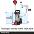 Miniatyrbild 3 av 6: Powerplus Elektrisk Vattenpump POWEW67915 - Cirkulationspump med 900 W, maximal temperatur 35°C, 13.000 l/h, Trädgårdsverktyg