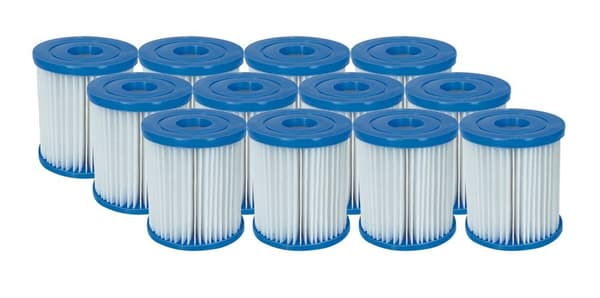 Filter för filterpump Typ II - set om 12 Bestway 58094