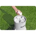 Miniatyrbillede 3 af 11: Poolfilterpumpe 5678 l/h + filterkugler Bestway 58870