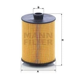 MANN Oliefilter HU 8009 z