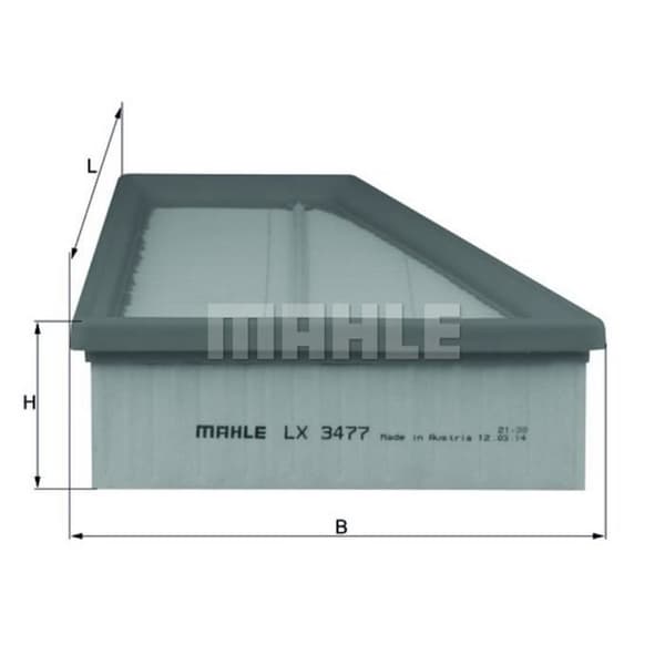 Luftfilter - Mahle LX 3477