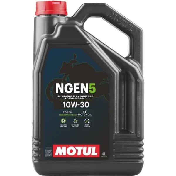 MOTUL OIL 10W30 4L NGEN 5 4T/ MOOTTORIPYÖRÄT