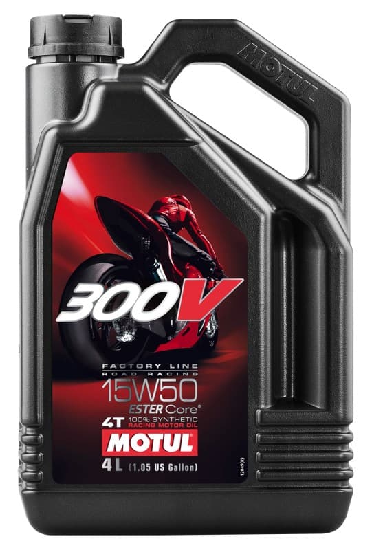MOTUL OIL 15W50 4L 300V 4T FL/ MOOTTORIPYÖRÄT