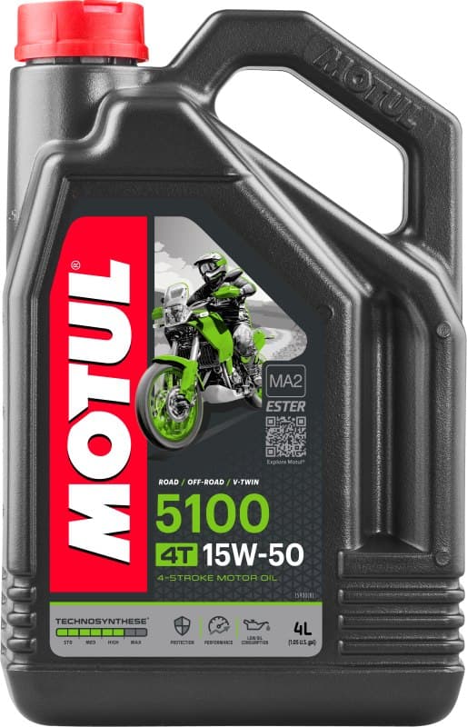 MOTUL OIL 15W50 4L 5100 4T/MOTORCYKLER