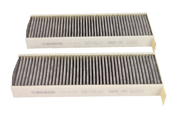 BOSCH KABINEFILTER CITROEN C4/BERLINGO 07-, PEUGEOT PARTNER 08- 2 STK. MED AKTIVT KUL