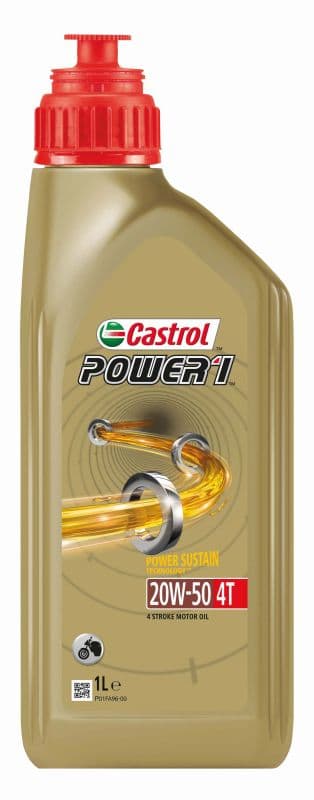 CASTROL 20W50 1L POWER 1 4T MINERAL/MOOTTORIPYÖRÄÖLJY