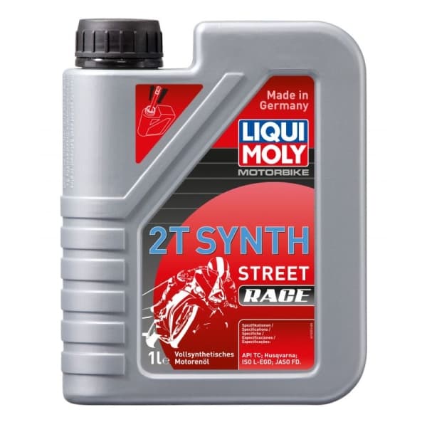 LIQUI MOLY OLIE 2T SYNTH RACE 1L/ MOTORCYKLER