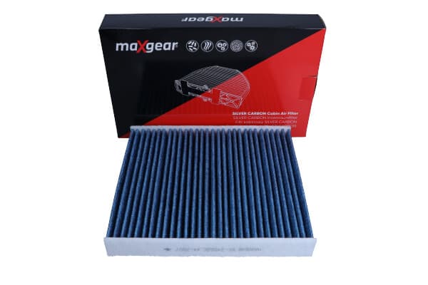 MAXGEAR-OHJAAMOSUODATIN FORD FOCUS MONDEO/GALAXY 07-/C-MAX/KUGA "SILVER CARBON" HOPEAIONEILLA JA AKTIIVIHIILELLÄ