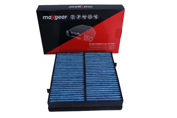 MAXGEAR-OHJAAMOSUODATIN DB W163 M-SARJA 98- "SILVER CARBON" HOPEAIONEILLA JA AKTIIVIHIILELLÄ