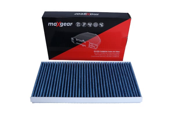 MAXGEAR-OHJAAMOSUODATIN OPEL CORSA C/VECTRA C/SIGNUM "SILVER CARBON" HOPEAIONEILLA JA AKTIIVIHIILELLÄ
