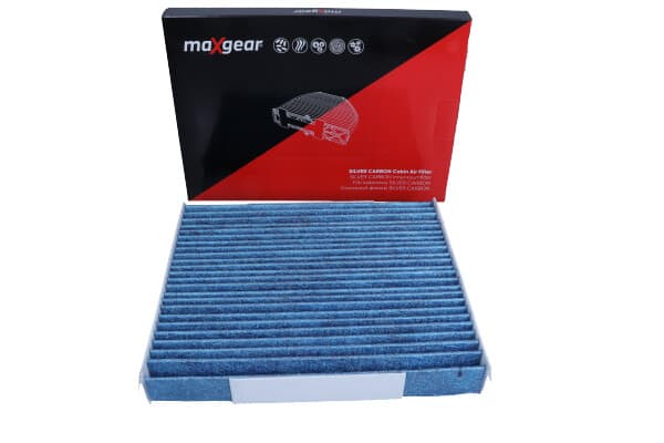 MAXGEAR-OHJAAMOSUODATIN OPEL MERIVA 03- "SILVER CARBON" HOPEAIONEILLA JA AKTIIVIHIILELLÄ