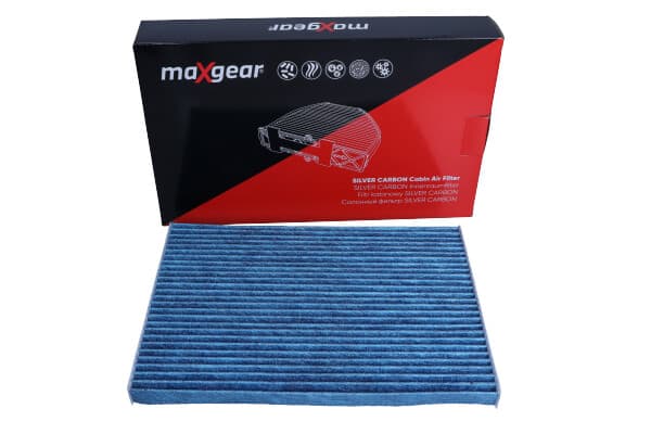MAXGEAR KUPEFILTER NISSAN QASHQAI 07-/ X-TRAIL "SILVERKOL" MED SILVERJONER OCH AKTIVT KOL