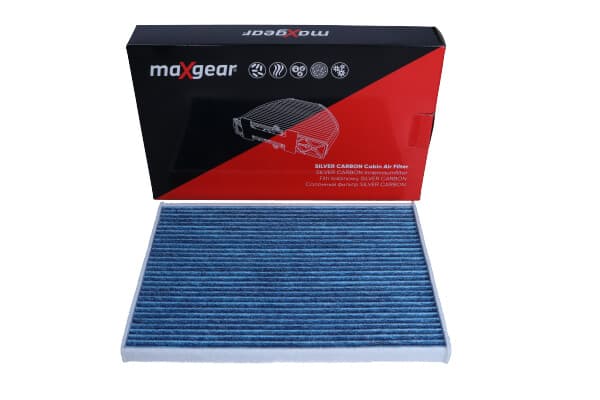 MAXGEAR-OHJAAMOSUODATIN SUZUKI GRAND VITARA 05- "SILVER CARBON" HOPEAIONEILLA JA AKTIIVIHIILELLÄ