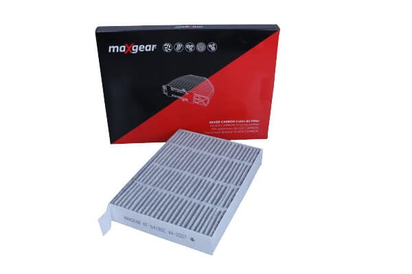 MAXGEAR-OHJAAMOSUODATIN OPEL AGILA 08-/SUZUKI SPLASH 08- "SILVER CARBON" HOPEAIONEILLA JA AKTIIVIHIILELLÄ