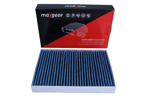 MAXGEAR-OHJAAMOSUODATIN CITROEN 508 2010- "SILVER CARBON" HOPEAIONEILLA JA AKTIIVIHIILELLÄ