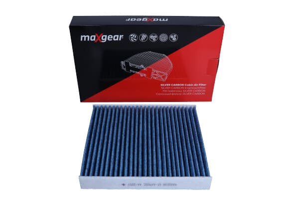 MAXGEAR-OHJAAMOSUODATIN SUZUKI SX4 S-CROSS 13- VITARA 15- "SILVER CARBON" HOPEAIONEILLA JA AKTIIVIHIILELLÄ