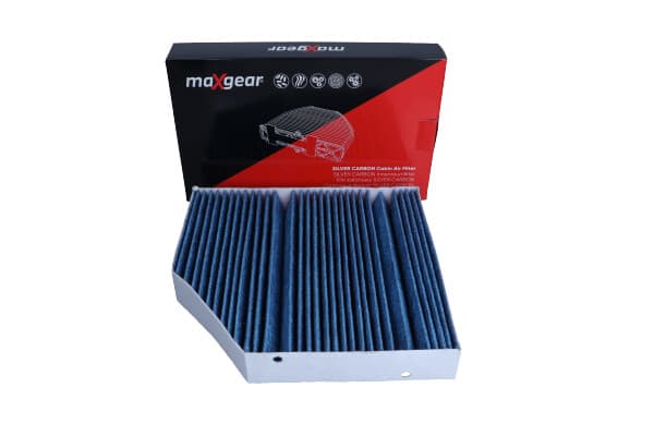 MAXGEAR KABINEFILTER DB C-KLASSE W205 15-/E-KLASSE W213 2016-/W463 2018- ""SØLVKUL"" MED SØLVIONER OG AKTIVT KUL