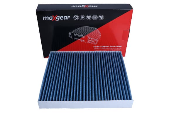 MAXGEAR KUPEFILTER VW POLO/ARONA/IBIZA V 17- "SILVERKOL" MED SILVERJONER OCH AKTIVT KOL