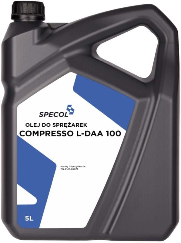 SPECOL OIL COMPRESSO L-DAA 100 5L / KOMPRESSORIIN / PN-91/C-96073, ISO 6743-3A