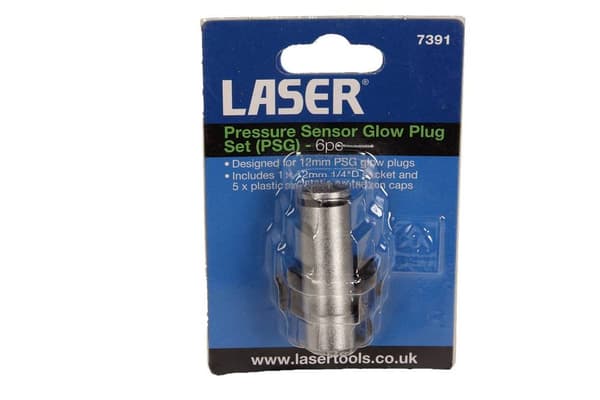 LASER GLØDERØRSSTIKPÅLÆGNING MED TRYKSENSOR (PSG) AUDI, VW, SKODA, OPEL, 6 STK.