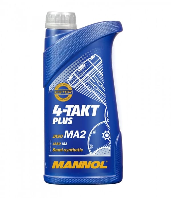 MANNOL OIL 10W40 1L 4T PLUS API SL JASO MA/MA2