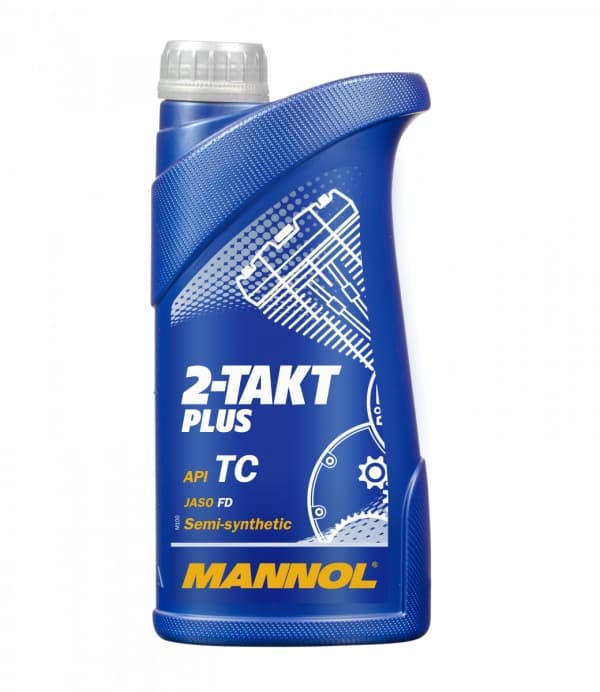 MANNOL OIL 1L 2T PLUS API TC JASO FD TISI