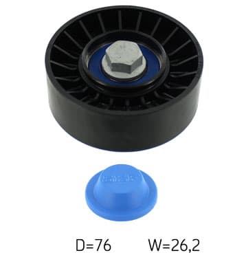 SKF POLYRIBBED REMRULLE VW 1.2TSI 09-