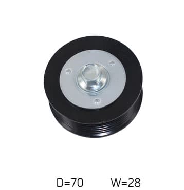 SKF RULLEREM MAZDA 6 II 1,8 MZR/2,0 MZR/2,5 MZR