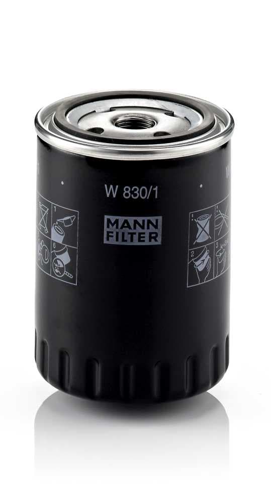 MANN FILTER OLIEFILTER VW 1.9TDI 110KM GOLF 3/T4/PASSAT -97/SHARAN/CORDOBA/IBIZA -99 HØJ 119MM DIA. 86 mm