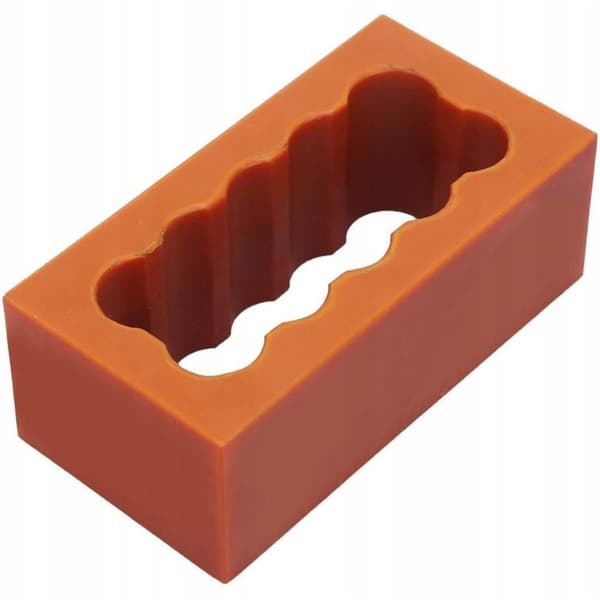 Dobbeltrækket form til svejsning af 18650 batterier 2x4
