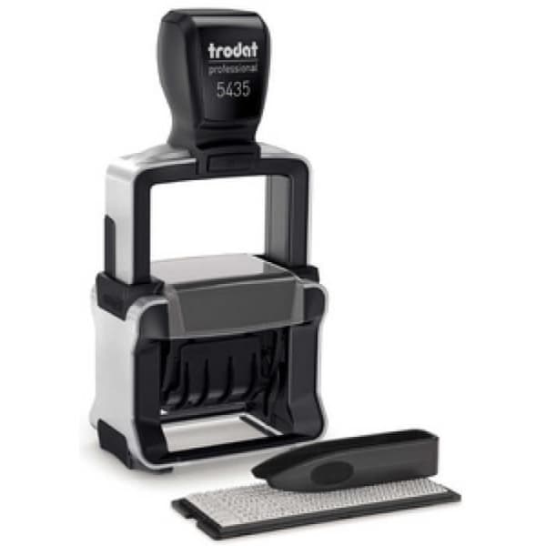 trodat Datumstempel Professional 4.0 Typomatic 5435 0.000000 Svart