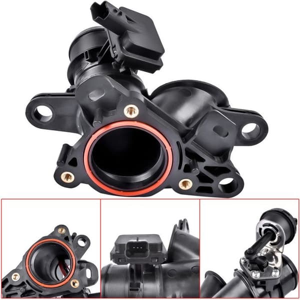 NSGMXT Corps papillon 9655233680 för Peugeot 308 3008 508 Expert Citroën C4 C5 DS5 2.0 HDi 0345G7