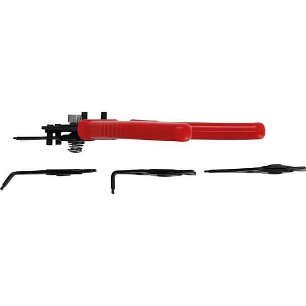 Kraftmann - Cirkelsax med utbytbara huvuden - 160 mm - 5 delar - 454