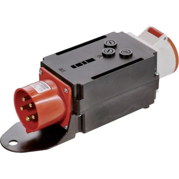 MIXO 32 auf 16A adapter med CEE 400V säkring