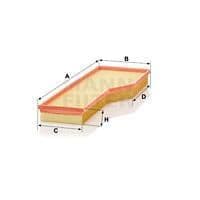 MANN FILTER Luftfilter C54165